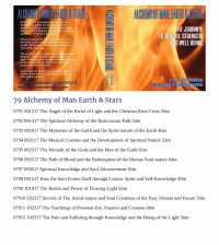 079 - Alchemy of Man Earth and Stars - 12 Class Lessons