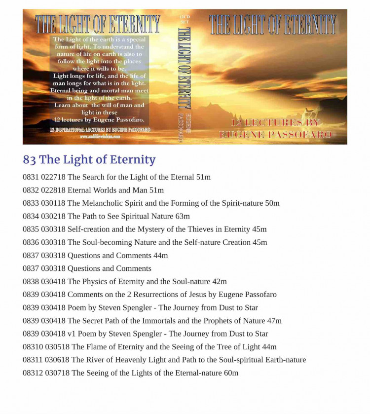 Secrets of Eternity  ORDER NOW