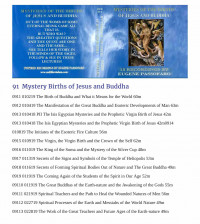 091 - Stories and Legends of the Births of Jesus and Buddha - 12 Class Lessons