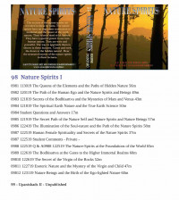 098 - Nature Spirits and Nature Beings Series 1 - 12 Class Lessons