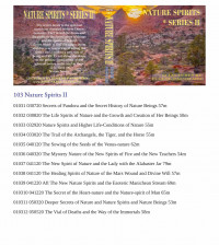 103 - Nature Spirits and Nature Beings II - 12 Class Lessons