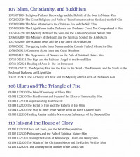 110 - Isis and the House of Glory - 5 Class Lessons