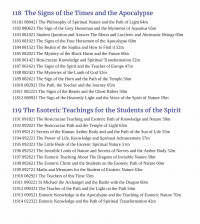 119 - The Esoteric Teachings for the Students of the Spirit - 12 Class Lessons