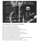 The Mysteries of Christian Rosenkreutz 