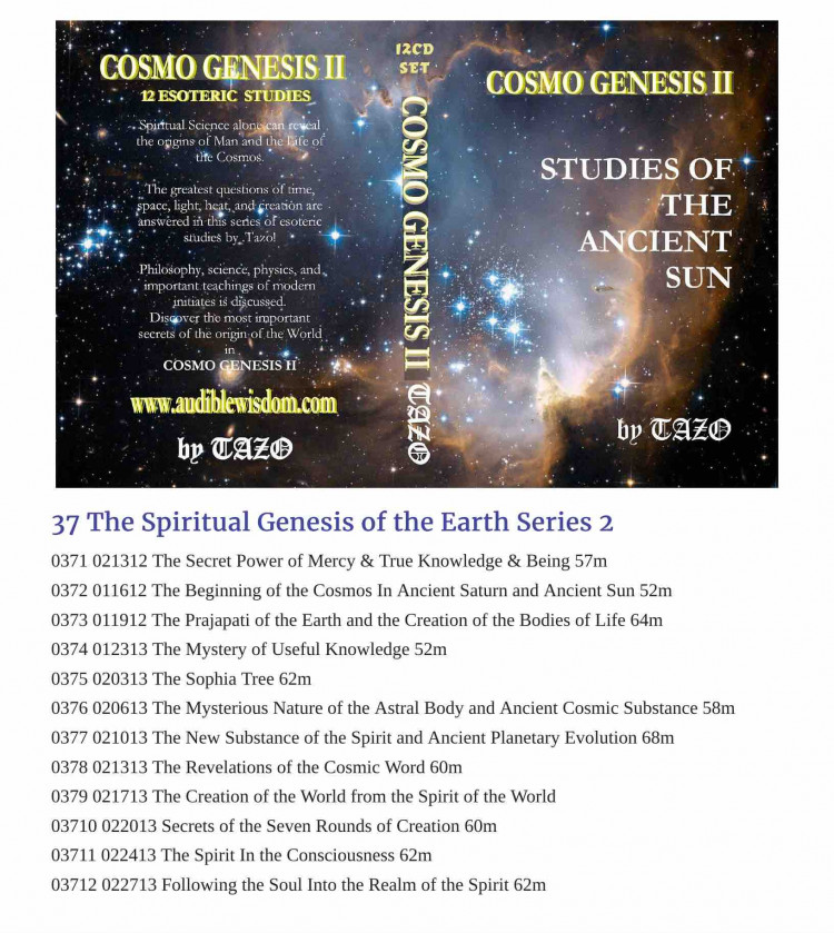 Secrets of the Genesis of the Earth - Series II  ORDER NOW
