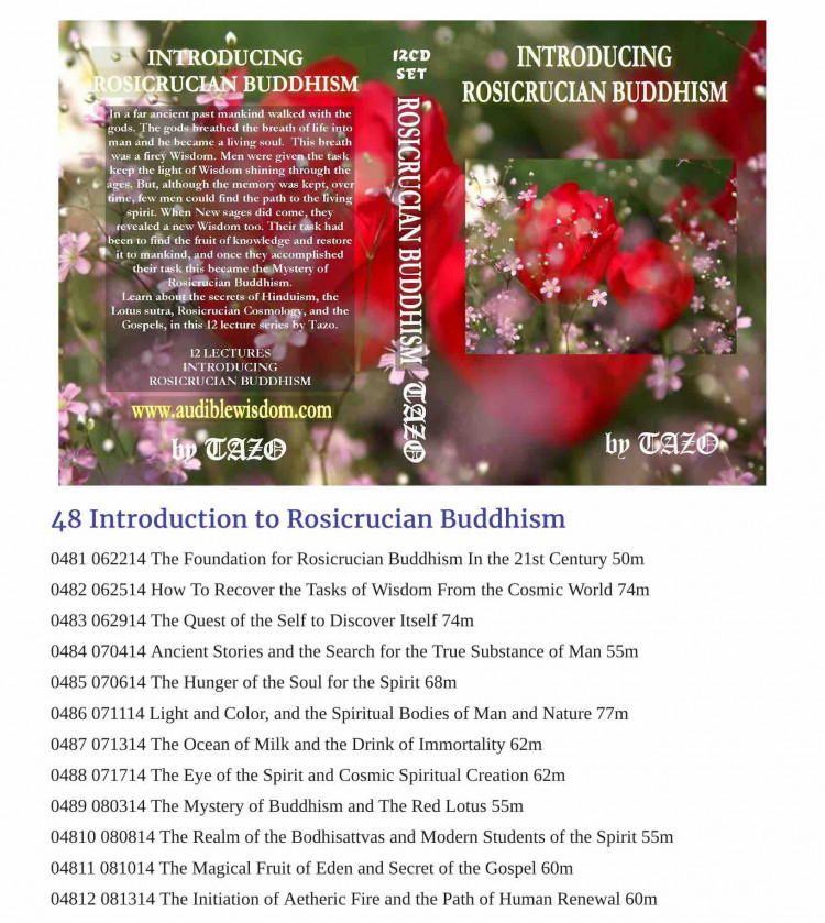 The Secrets of Rosicrucian Buddhism ORDER NOW