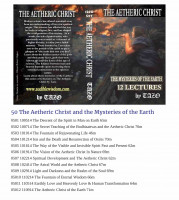 The Secrets of the Aetheric Christ and Spiritual Nature