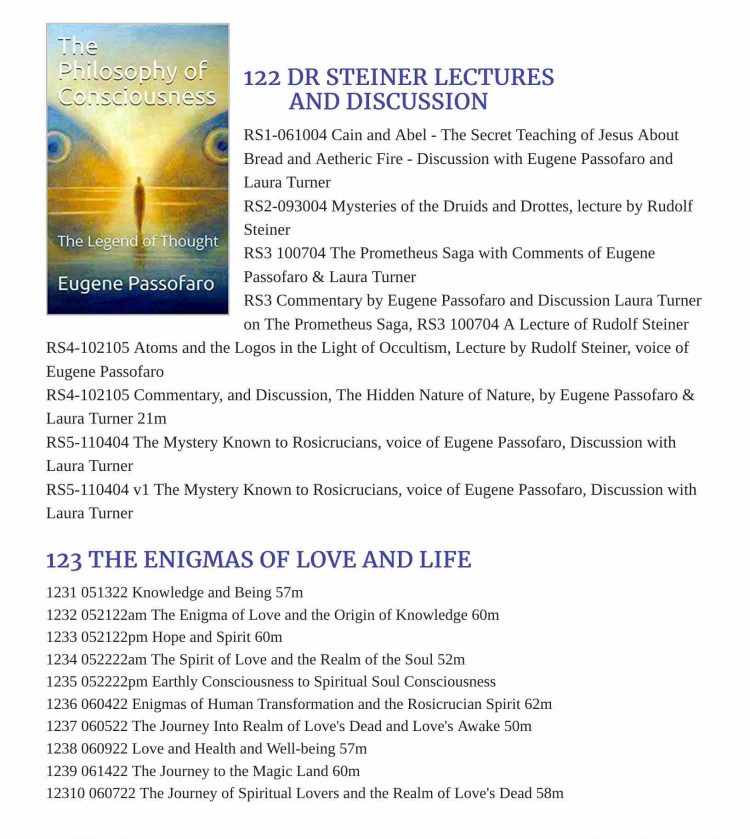 123 - The Enigmas of Love - 10 Class Lessons ORDER THIS CLASS 